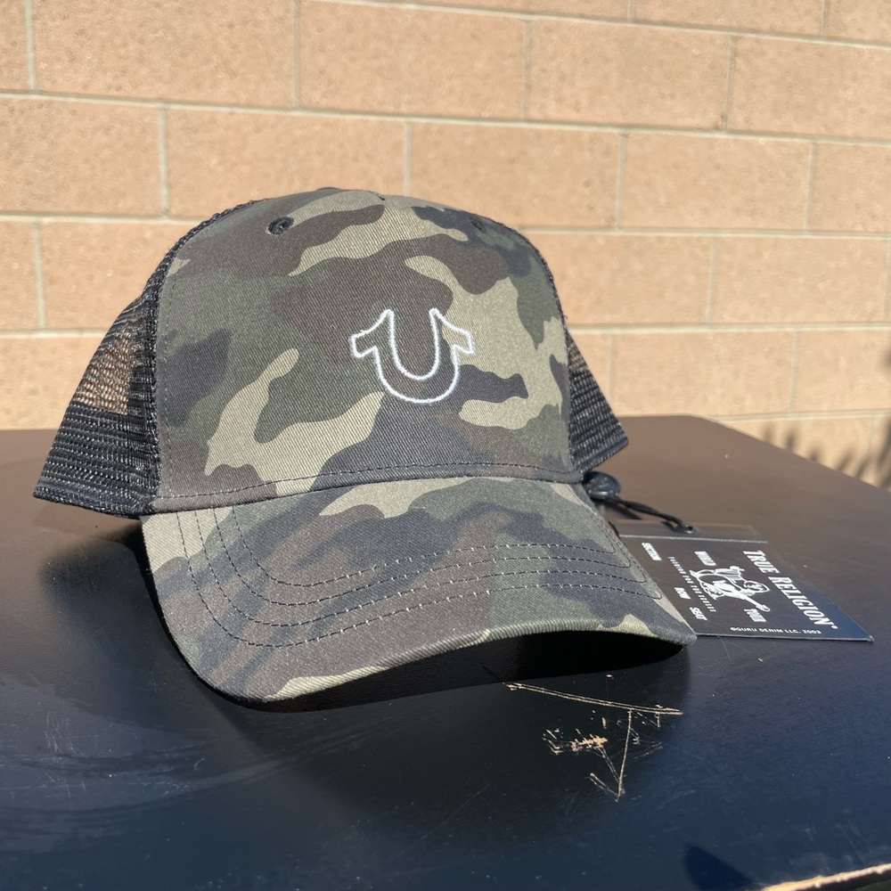 True Religion Camo Hat